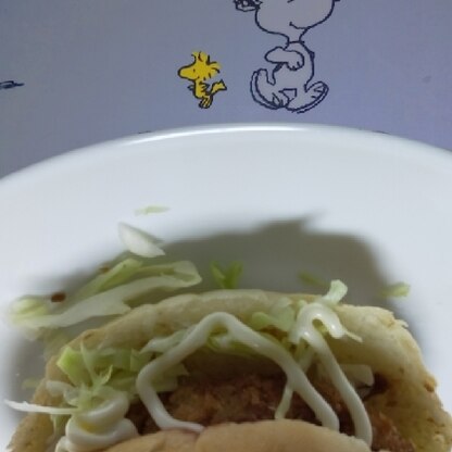 makura-sちゃん(*´∇`)ﾉ鶏つくねバーガー♪♪美味しかったです(*ˊ˘ˋ*)｡♪:*°鶏肉でヘルシー♪♪